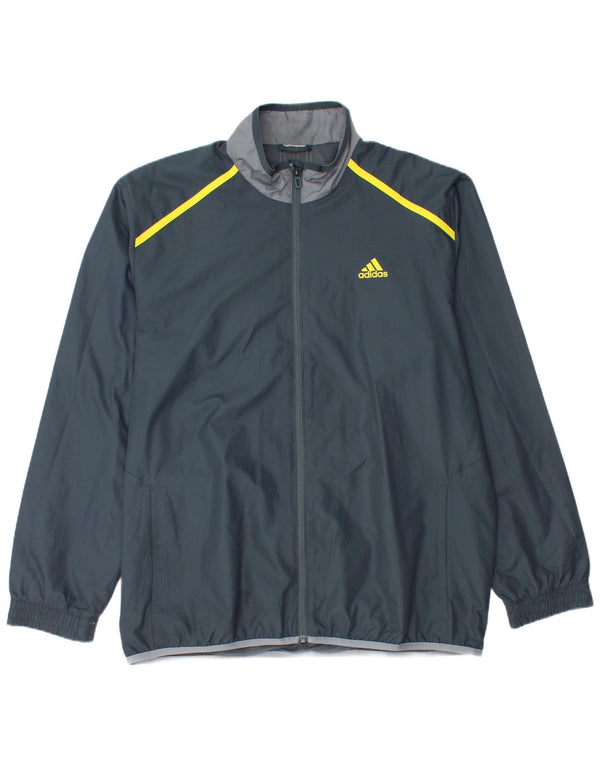 Ανδρική αθλητική φόρμα Adidas Top Jacket μεγάλο γκρι πολυεστέρα
