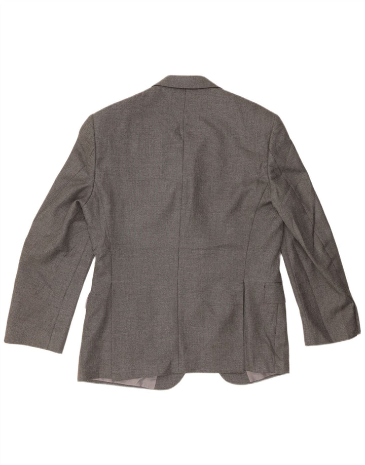 Marks & Spencer Ανδρικό μπουφάν blazer UK 44 2XL Γκρι πολυεστέρας