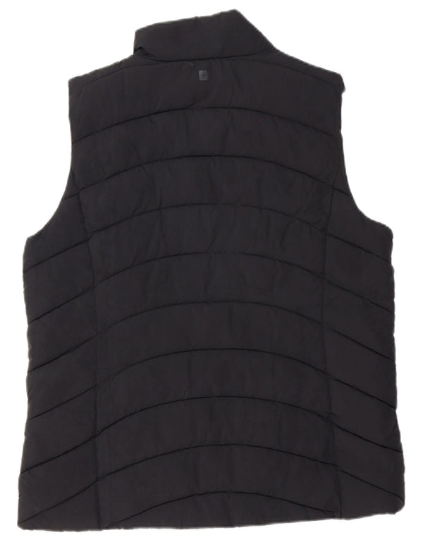 Mountain Warehouse Womens Padded Gilet UK 16 Large Black Polyester