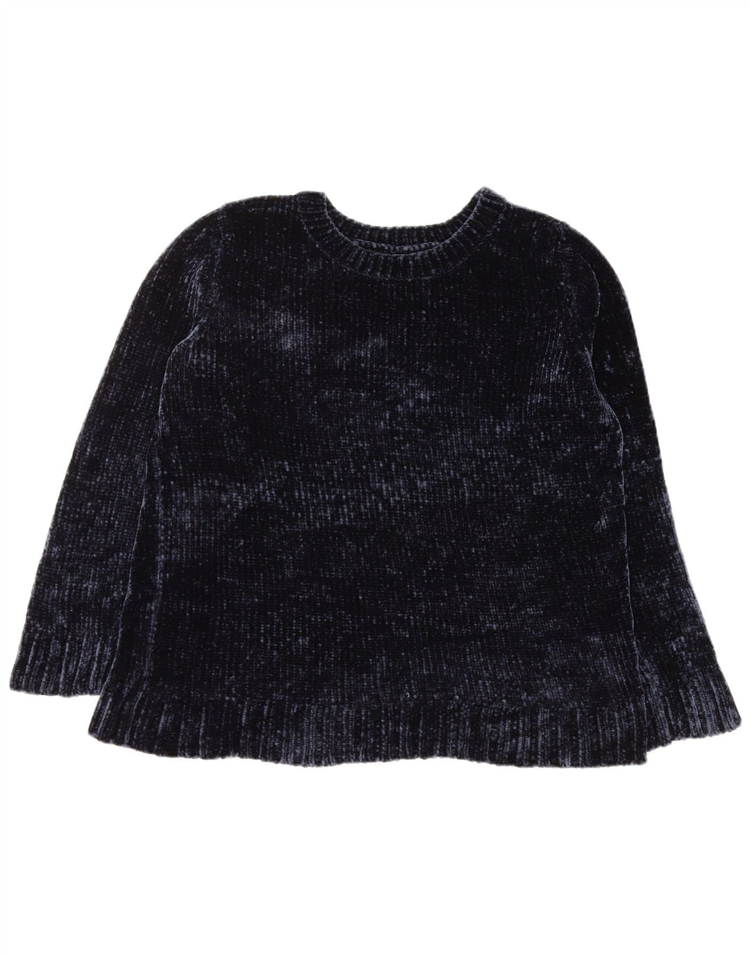 Γυναικείο πουλόβερ ORVIS Crew Neck Jumper UK 16 Large Navy Blue Polyester