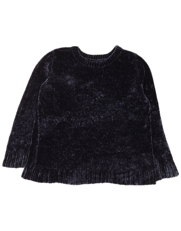 Γυναικείο πουλόβερ ORVIS Crew Neck Jumper UK 16 Large Navy Blue Polyester