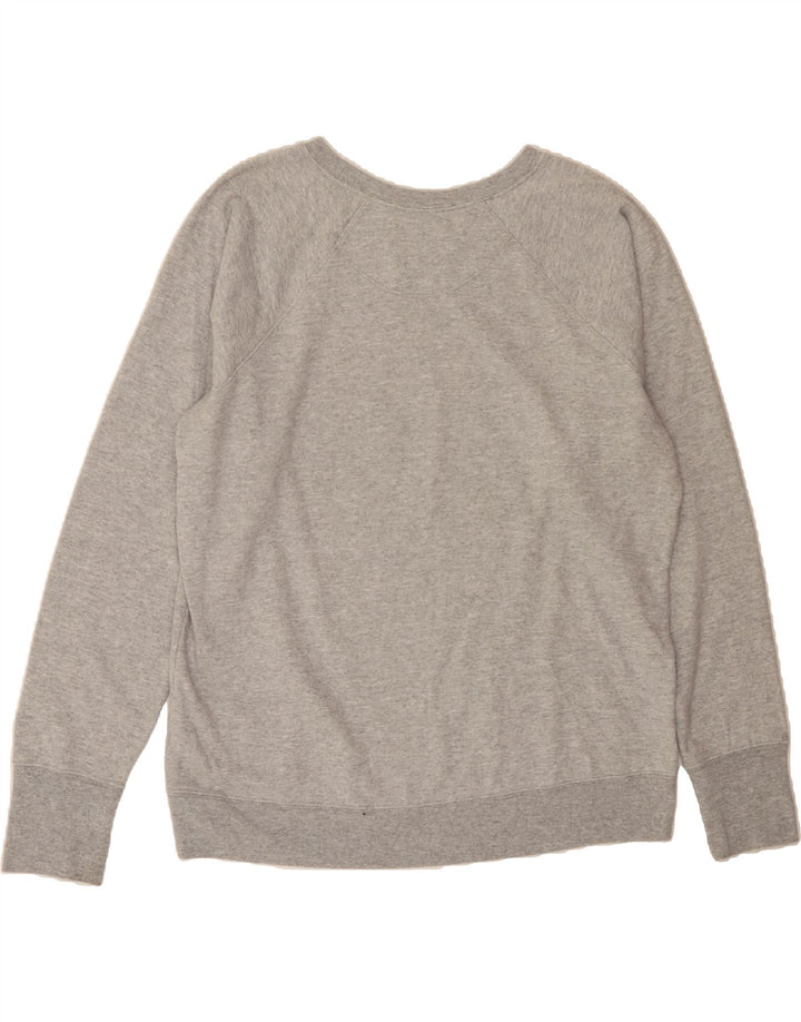 CHAMPION Womens Graphic Sweatshirt Jumper UK 18 XL Grey Polyester Vintage Champion and Second-Hand Champion from Messina Hembry 