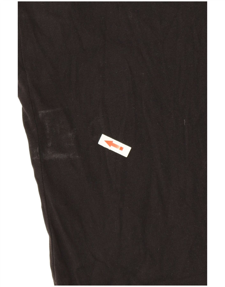 Ανδρικό T-Shirt Reebok Top Μεσαίο μαύρο βαμβακερό