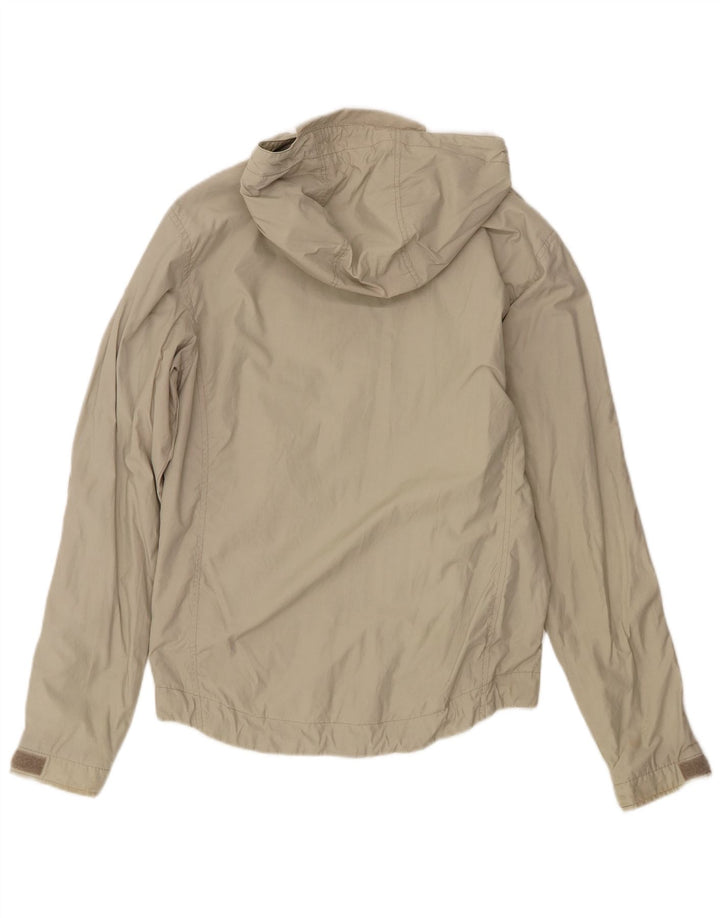 Lyle & Scott Ανδρικό μπουφάν βροχής με κουκούλα UK 36 Small Beige Nylon