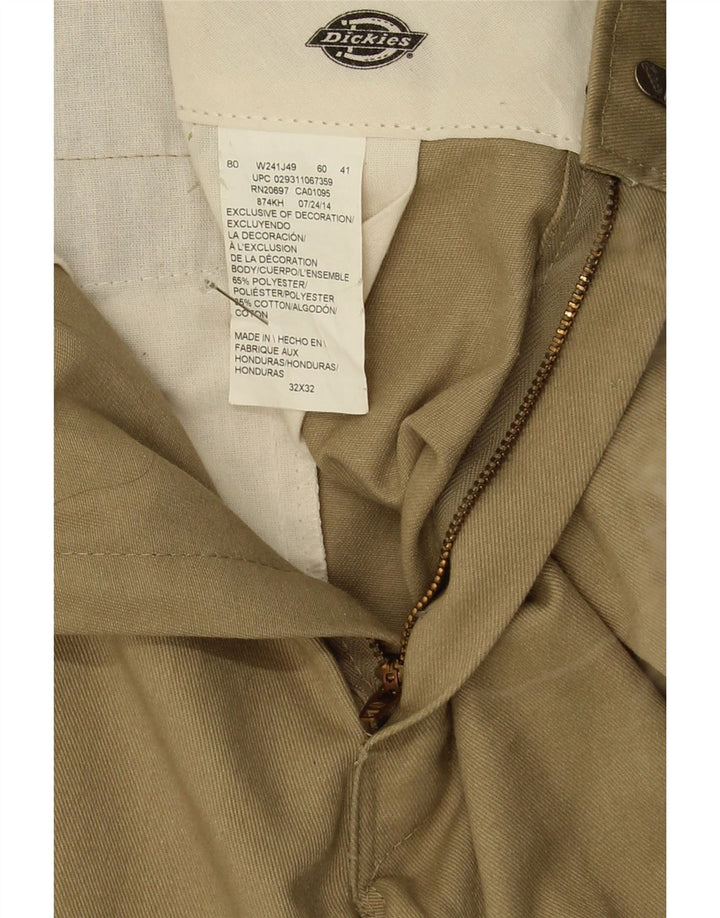 Ανδρικό ίσιο παντελόνι Chino Dickies W32 L32 Beige Polyester
