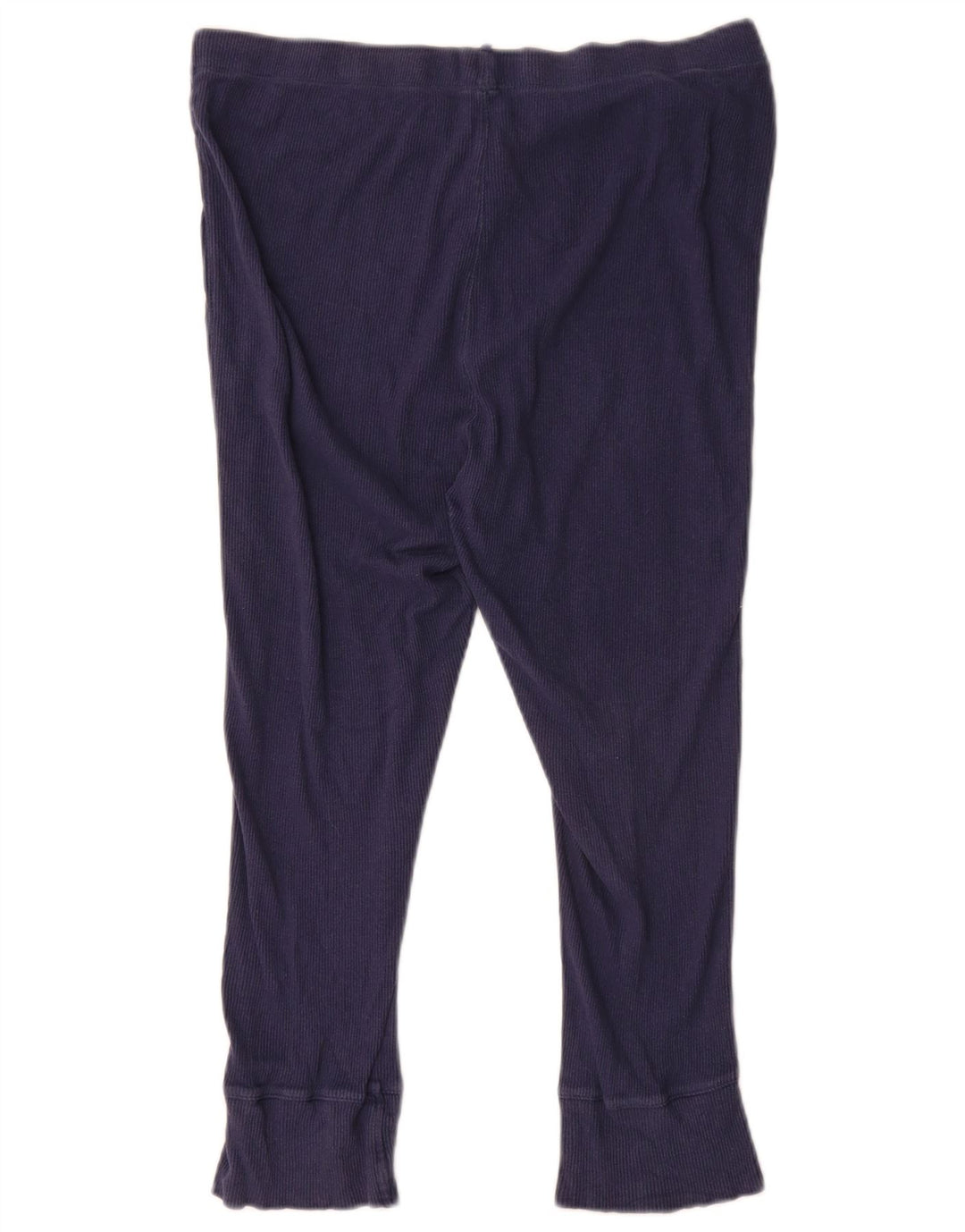 Marks & Spencer Γυναικεία κολάν Capri UK 14 Medium Navy Blue Cotton