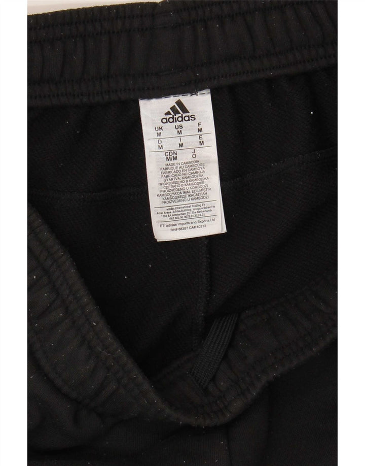 Adidas Ανδρική φόρμα Climalite Παντελόνι Joggers Μεσαίο Μαύρο Πολυεστέρα
