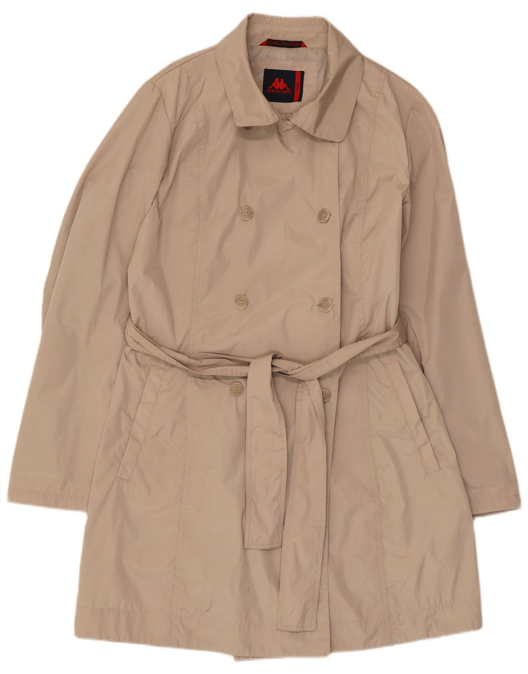 Kappa Γυναικεία καμπαρντίνα UK 18 XL Beige Polyester