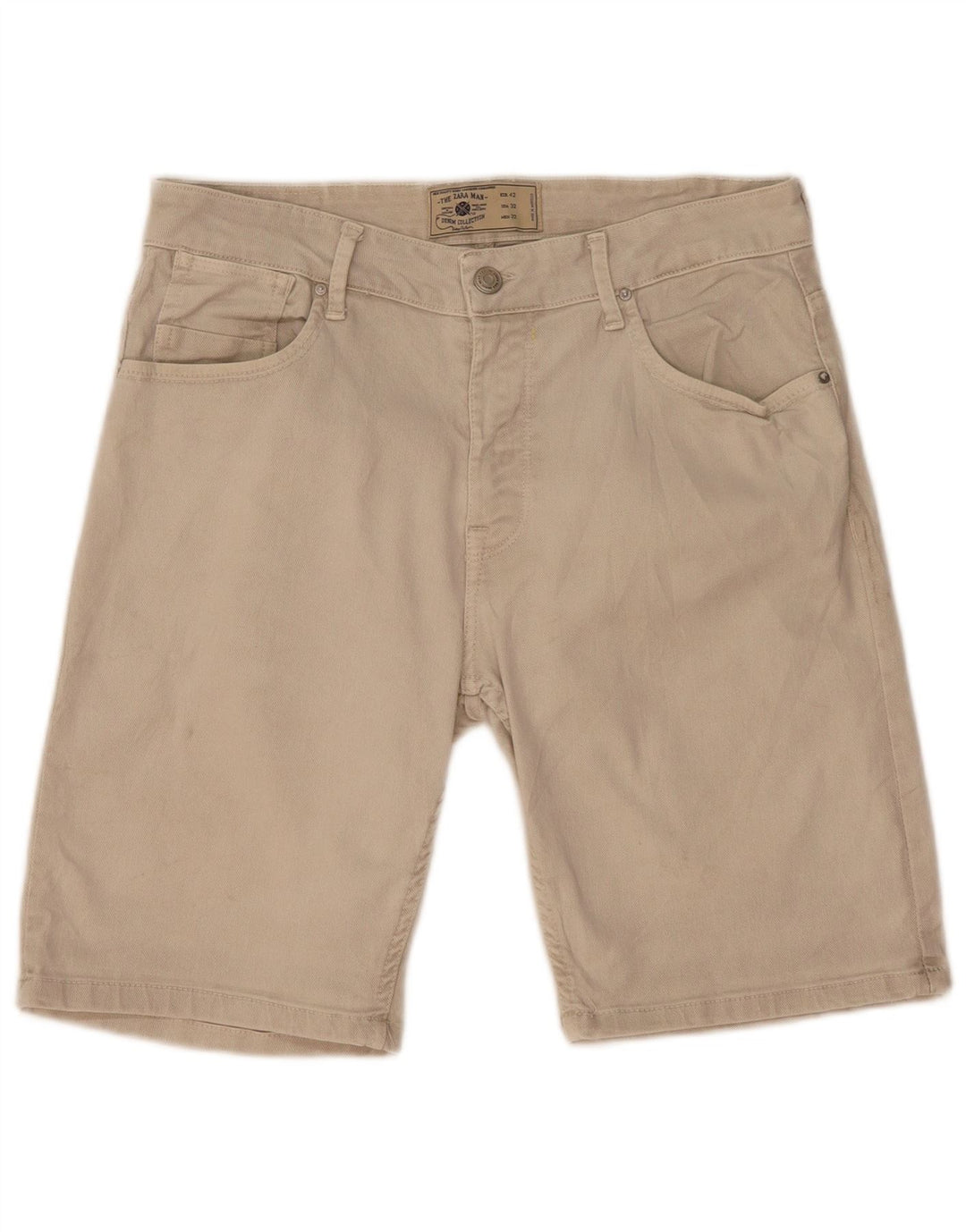 Zara Ανδρικό σορτς casual EU 42 Large W32 Beige