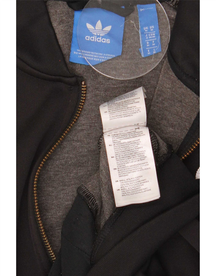Γυναικεία αθλητική φόρμα Adidas Top Jacket UK 14 Medium Black Polyester