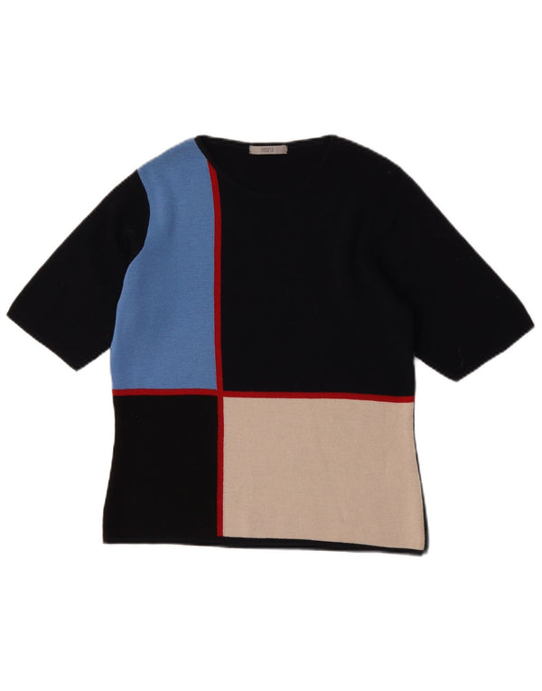 Marks & Spencer Γυναικείο πουλόβερ με λαιμόκαυστο UK 14 Medium Black