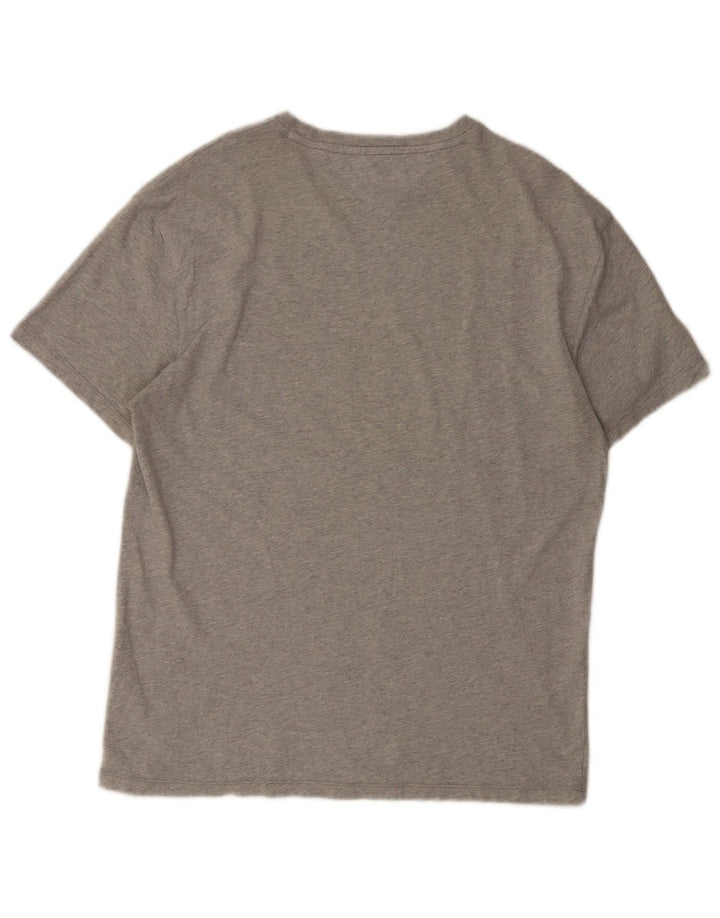 Ανδρικό T-Shirt Tommy Hilfiger Top Μεσαίο γκρι βαμβακερό