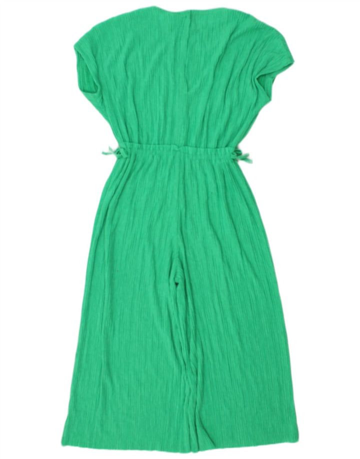 Zara Girls Jumpsuit 9-10 Years Green Polyester