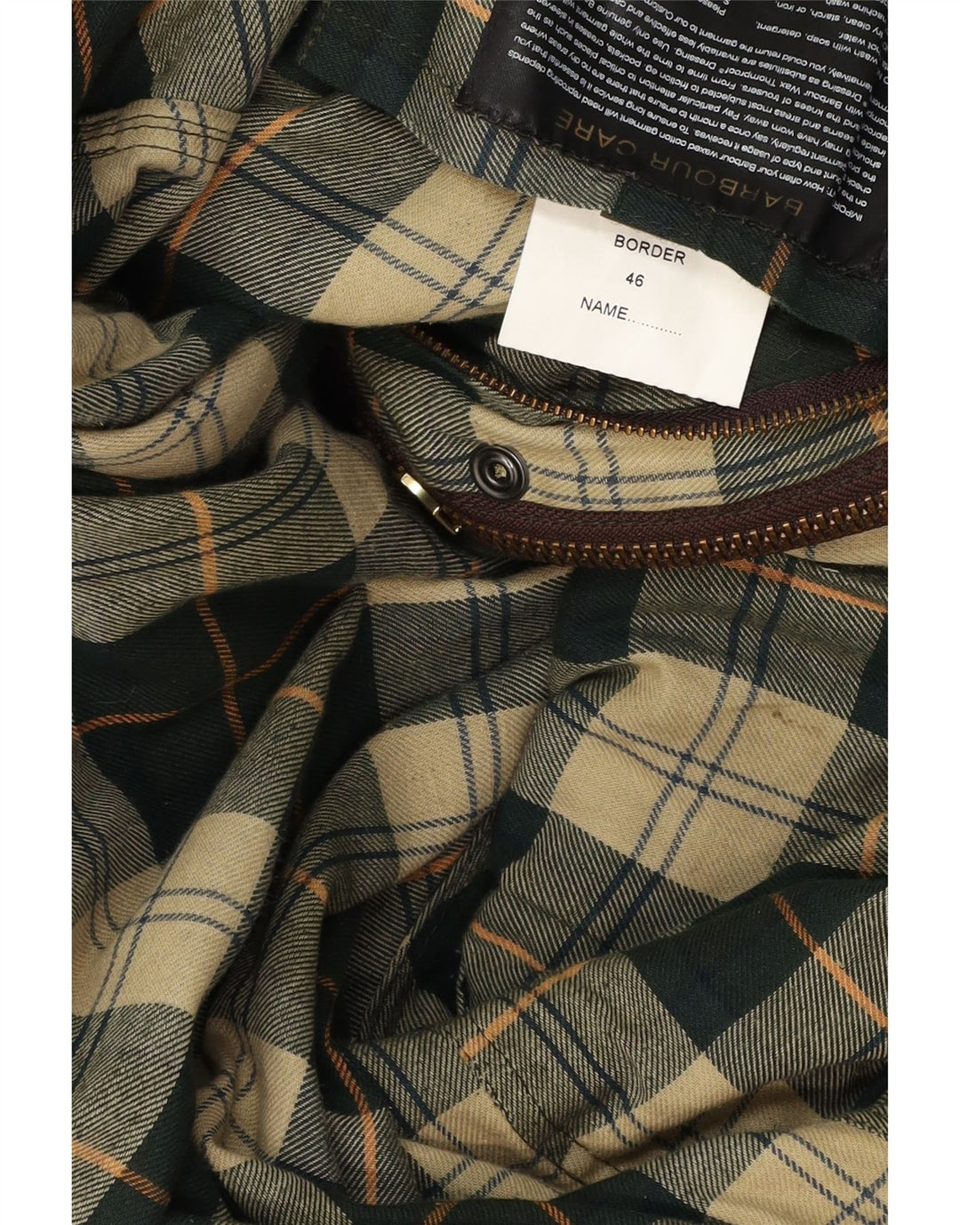 Ανδρικό κερωμένο βαμβακερό μπουφάν Barbour UK 46 XL Χακί