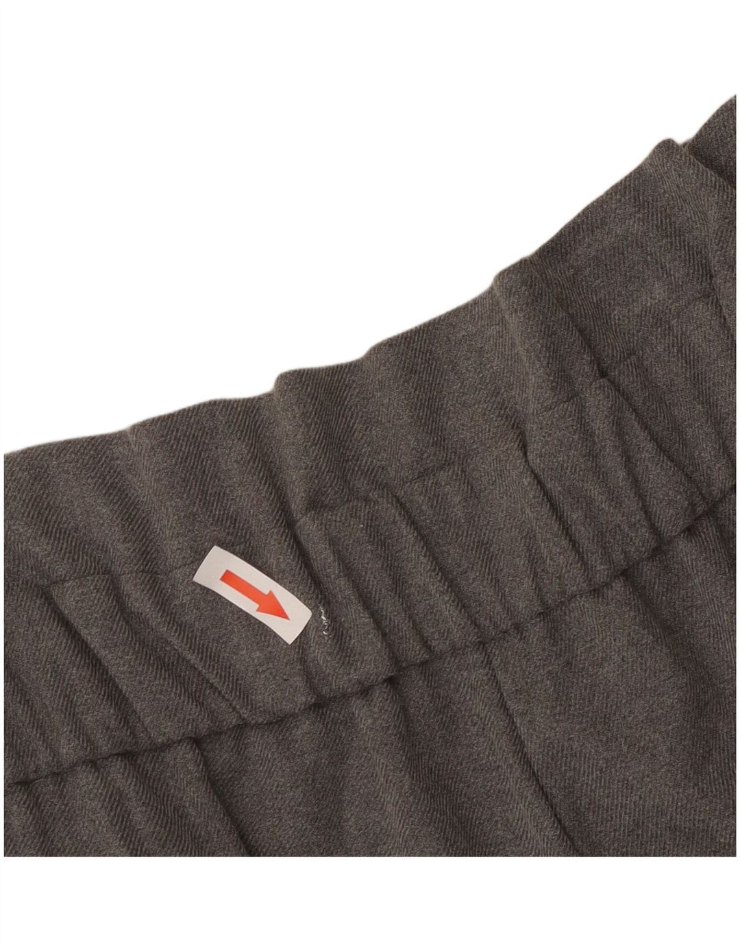 Zara Γυναικείο Cropped Παντελόνι Small W26 L24 Grey Polyester