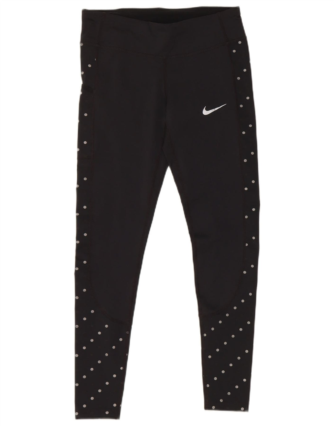 Γυναικεία κολάν Nike Dri Fit UK 10 Small Black Pot Polyester