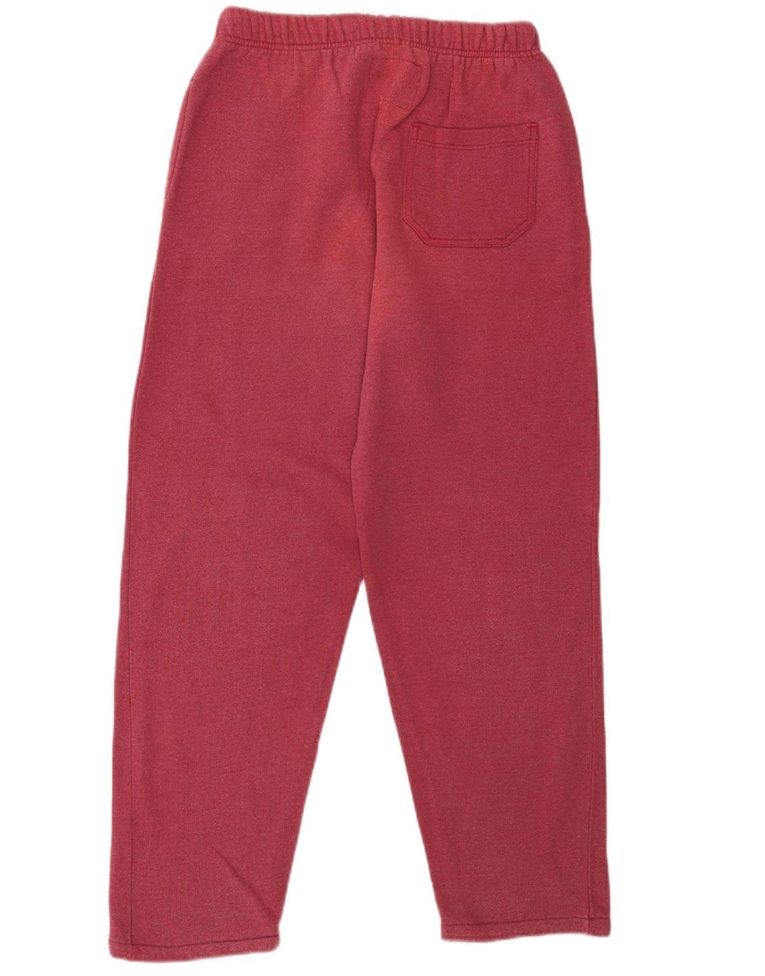 CHAMPION Womens Tracksuit Trousers UK 14 Medium  Red Cotton