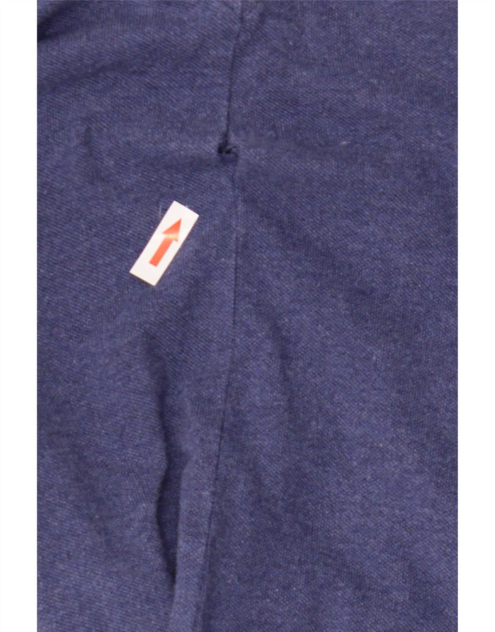 Crew Clothing Ανδρικό πουκάμισο πόλο μεγάλο μπλε