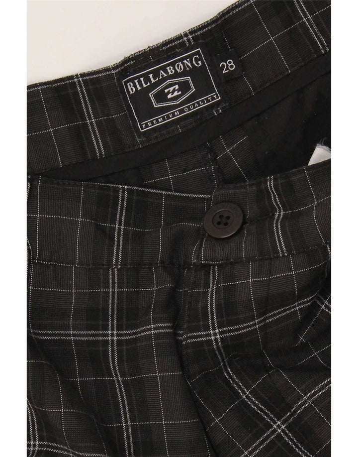 Ανδρικό σορτς Chino Billabong W28 Small Black Check