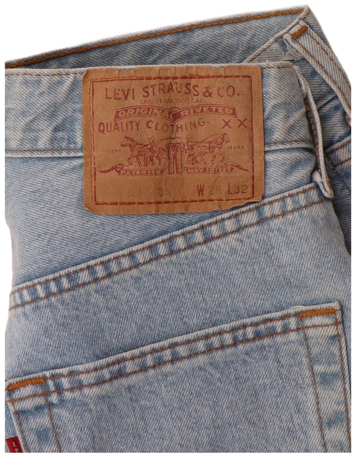 Levi's Womens 517 Straight Jeans W25 L29 Blue
