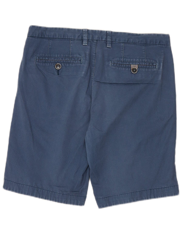 Ανδρικό σορτς Chino Ted Baker W32 Μεσαίο μπλε γεωμετρικό βαμβακερό