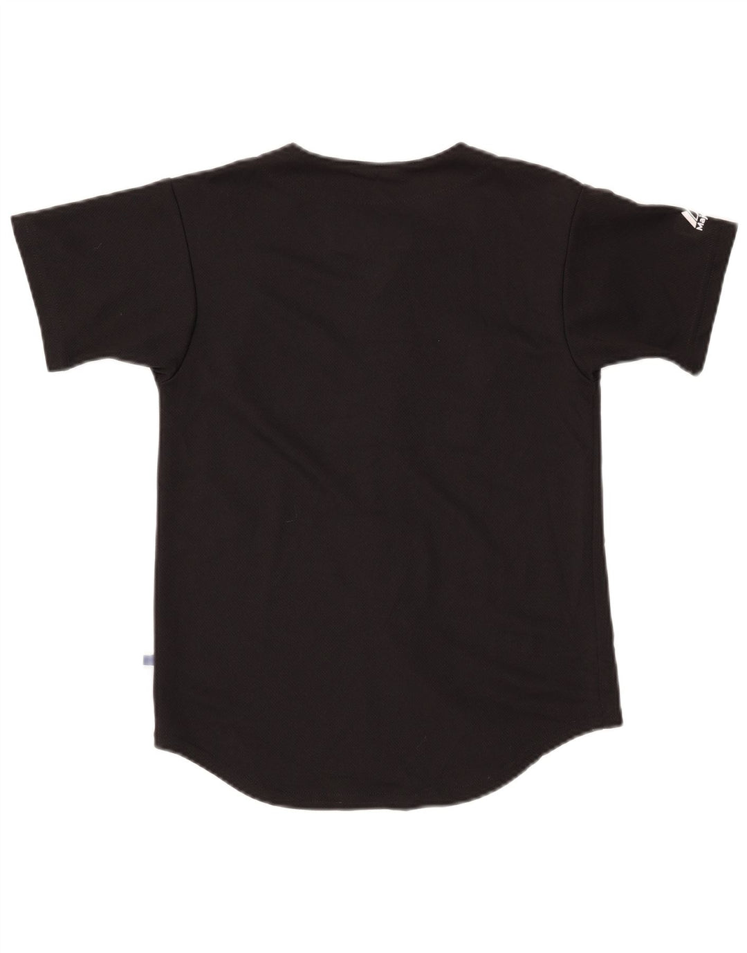 MAJESTIC Boys Colorado Rockies Graphic Jersey Top 13-14 Years Medium Black