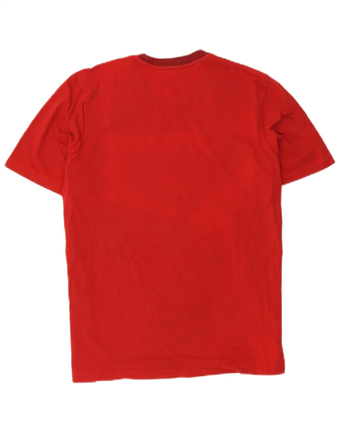 Ανδρικό T-Shirt Adidas Top μεγάλο κόκκινο βαμβακερό