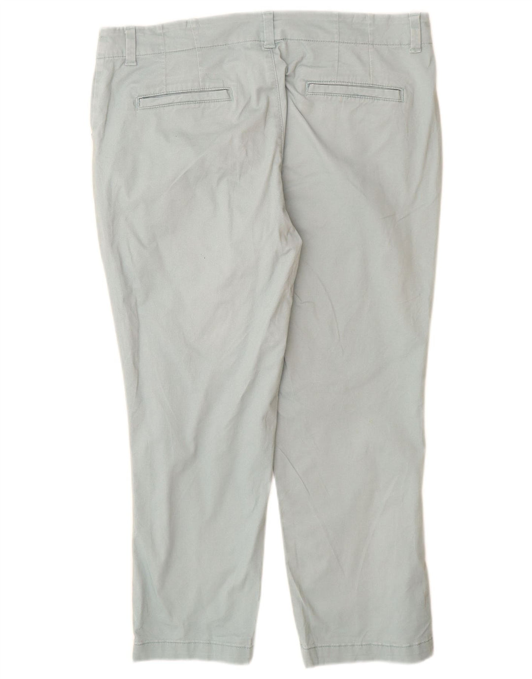 Lee Γυναικείο Παντελόνι Capri US 12 Μεγάλο W32 L24 Τυρκουάζ Βαμβάκι