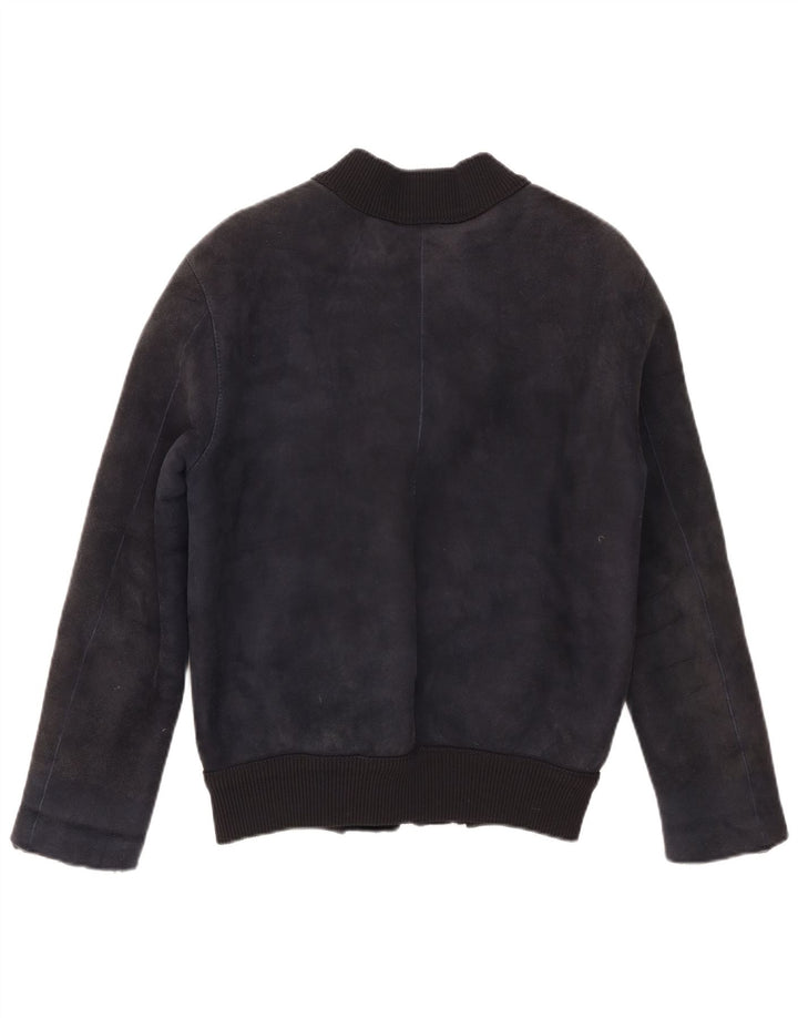 CPL1953 Γυναικείο μπουφάν Shearling UK 20 2XL Navy Blue Shearling