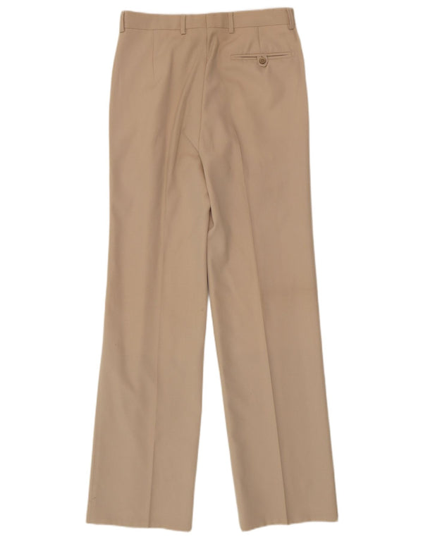 Ανδρικό παντελόνι με καρφίτσα Robin's IT 46 Small W28 L32 Beige Virgin Wool