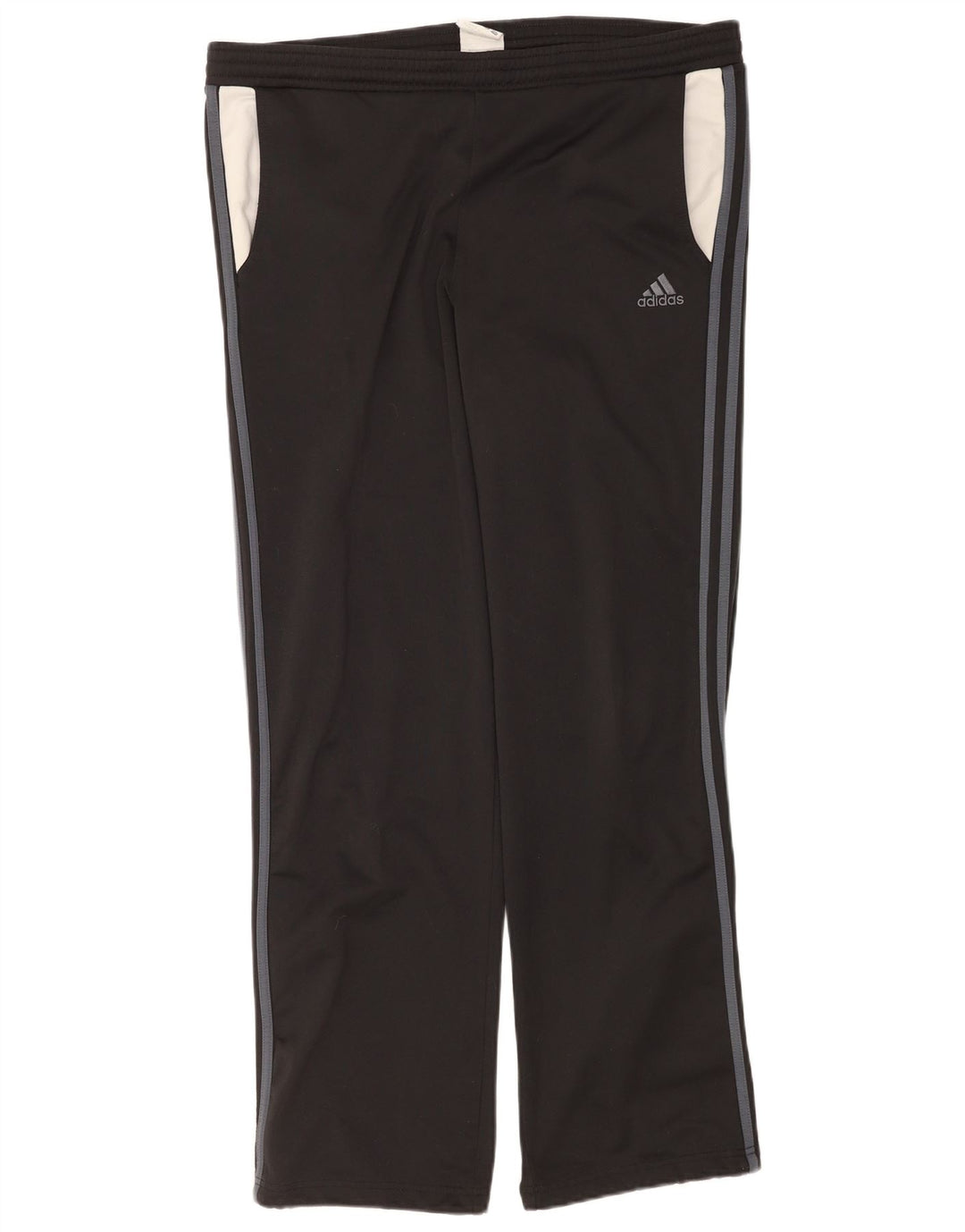 Ανδρικό παντελόνι αθλητικής φόρμας Adidas UK 38/40 μεσαίο μαύρο πολυεστέρα