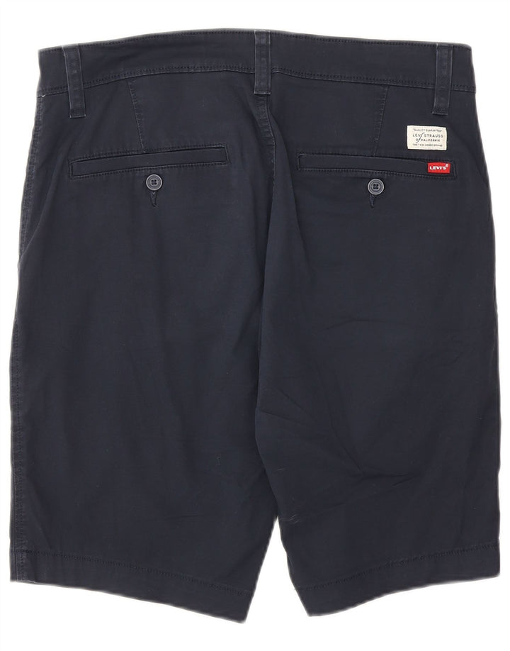 Ανδρικό τσίνο σορτς Levi's Standard W31 από βαμβακερό μεσαίο ναυτικό μπλε