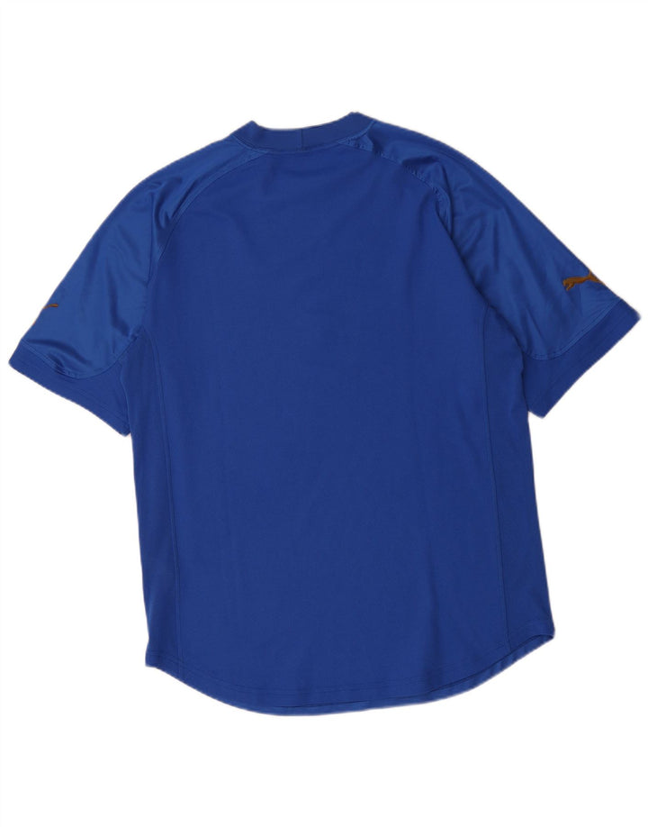 Ανδρικό T-Shirt Puma Τοπ μεσαίου μπλε πολυεστέρα
