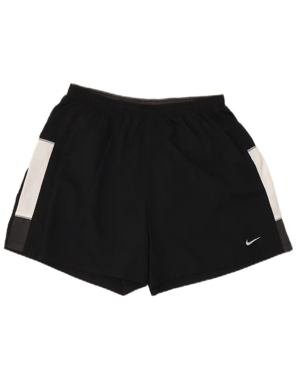 Ανδρικό αθλητικό σορτς Nike Dri Fit με μεγάλο μαύρο χρώμα