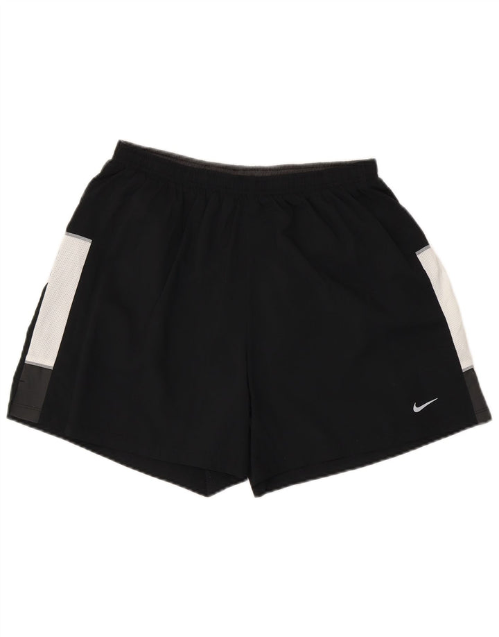 Ανδρικό αθλητικό σορτς Nike Dri Fit με μεγάλο μαύρο χρώμα