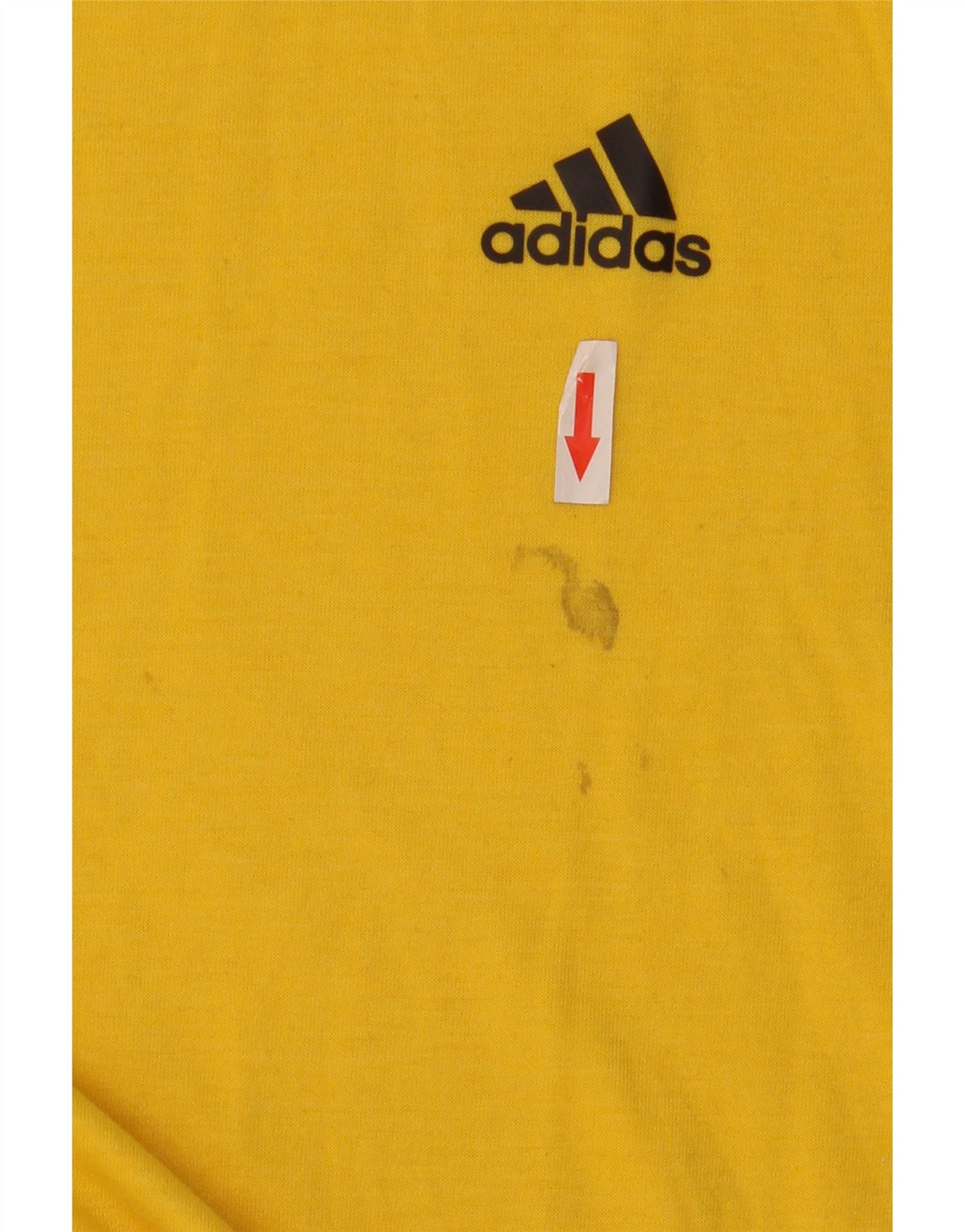 Adidas Ανδρικό T-Shirt Climalite Top Large Yellow Polyester