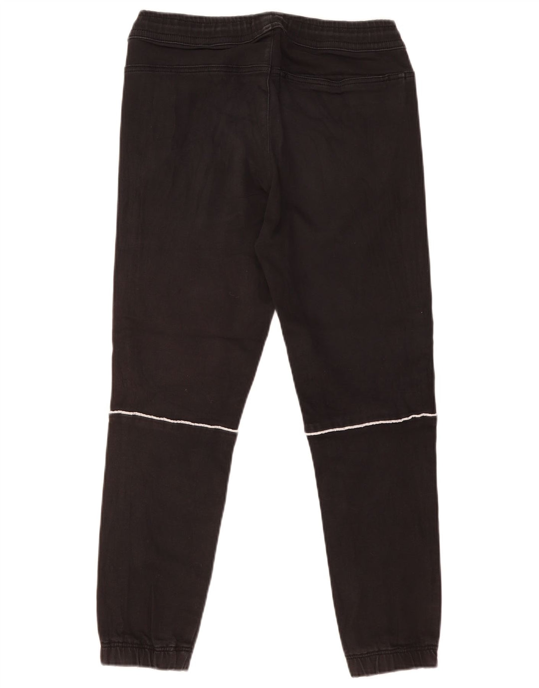 Ανδρική φόρμα Zara Παντελόνι Joggers Μεσαίο Μαύρο Βαμβακερό