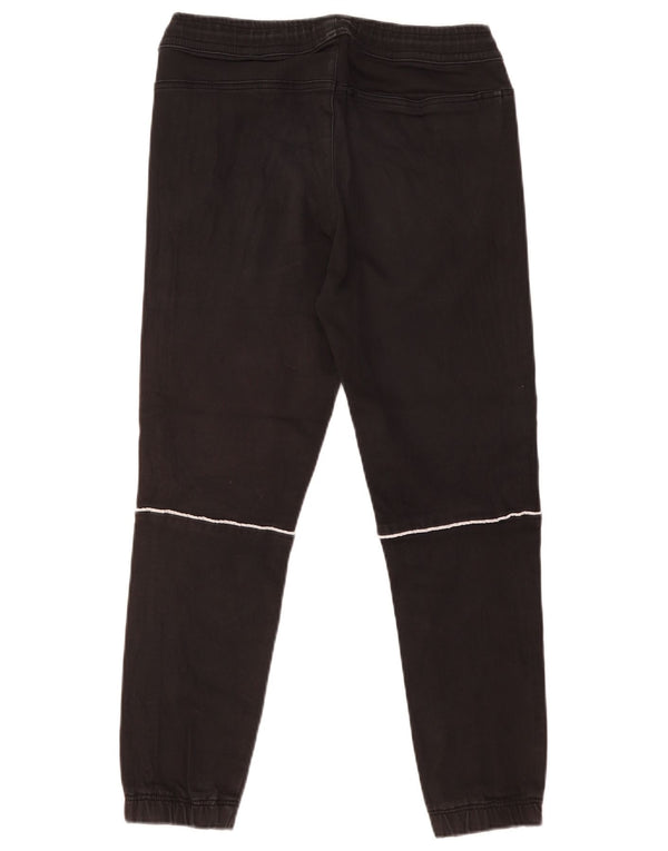 Ανδρική φόρμα Zara Παντελόνι Joggers Μεσαίο Μαύρο Βαμβακερό