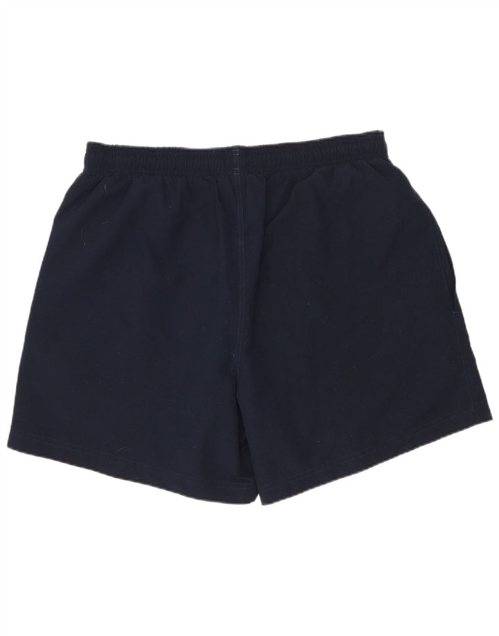 Ανδρικό αθλητικό σορτς ADIDAS μεσαίου μπλε πολυεστέρα