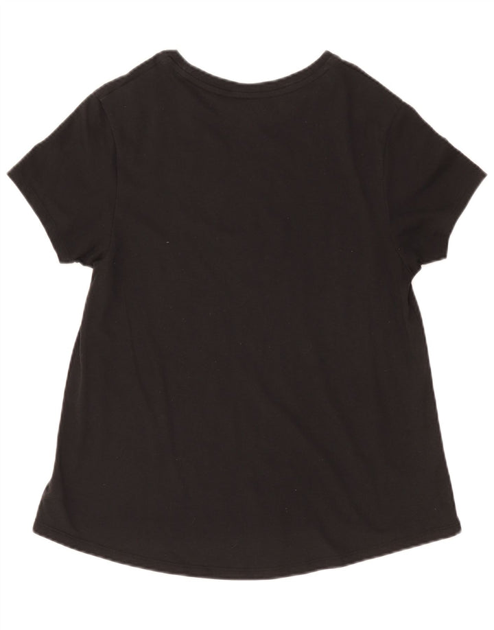 Γυναικείο γραφικό μπλουζάκι Tommy Hilfiger Top UK 12 Medium Grey