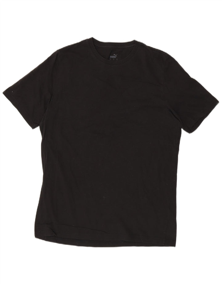 Ανδρικό T-Shirt Puma Top μεγάλο μαύρο βαμβακερό