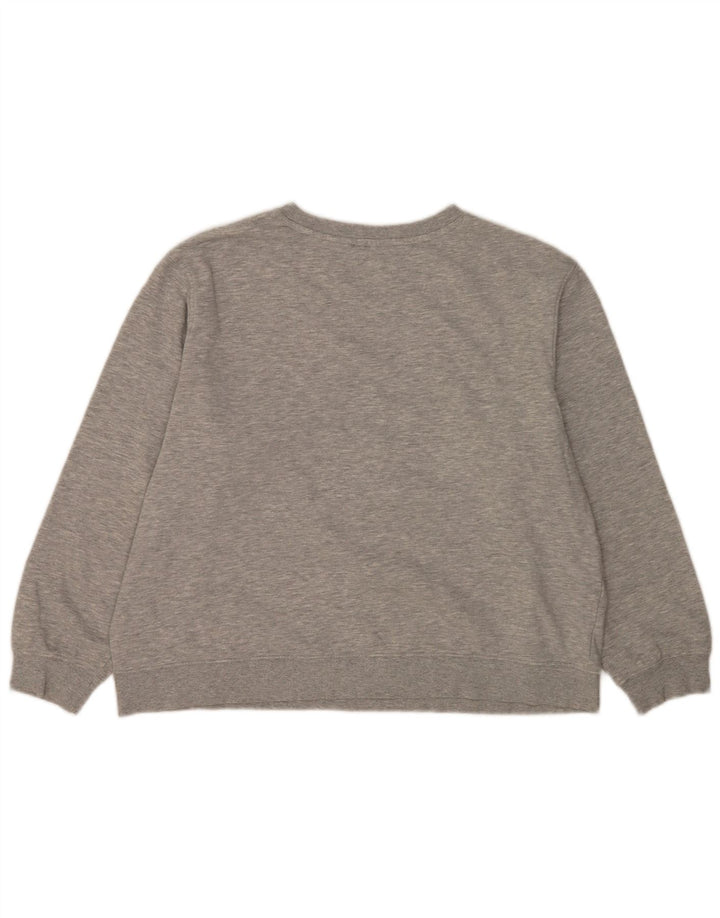 Marks & Spencer Γυναικεία φούτερ Crop Jumper UK 16 Large Grey Flecked