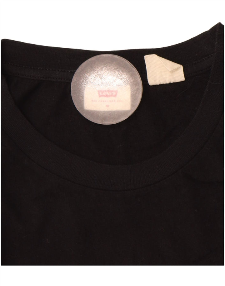 Γυναικείο T-Shirt Levi's Top UK 14 Medium Black