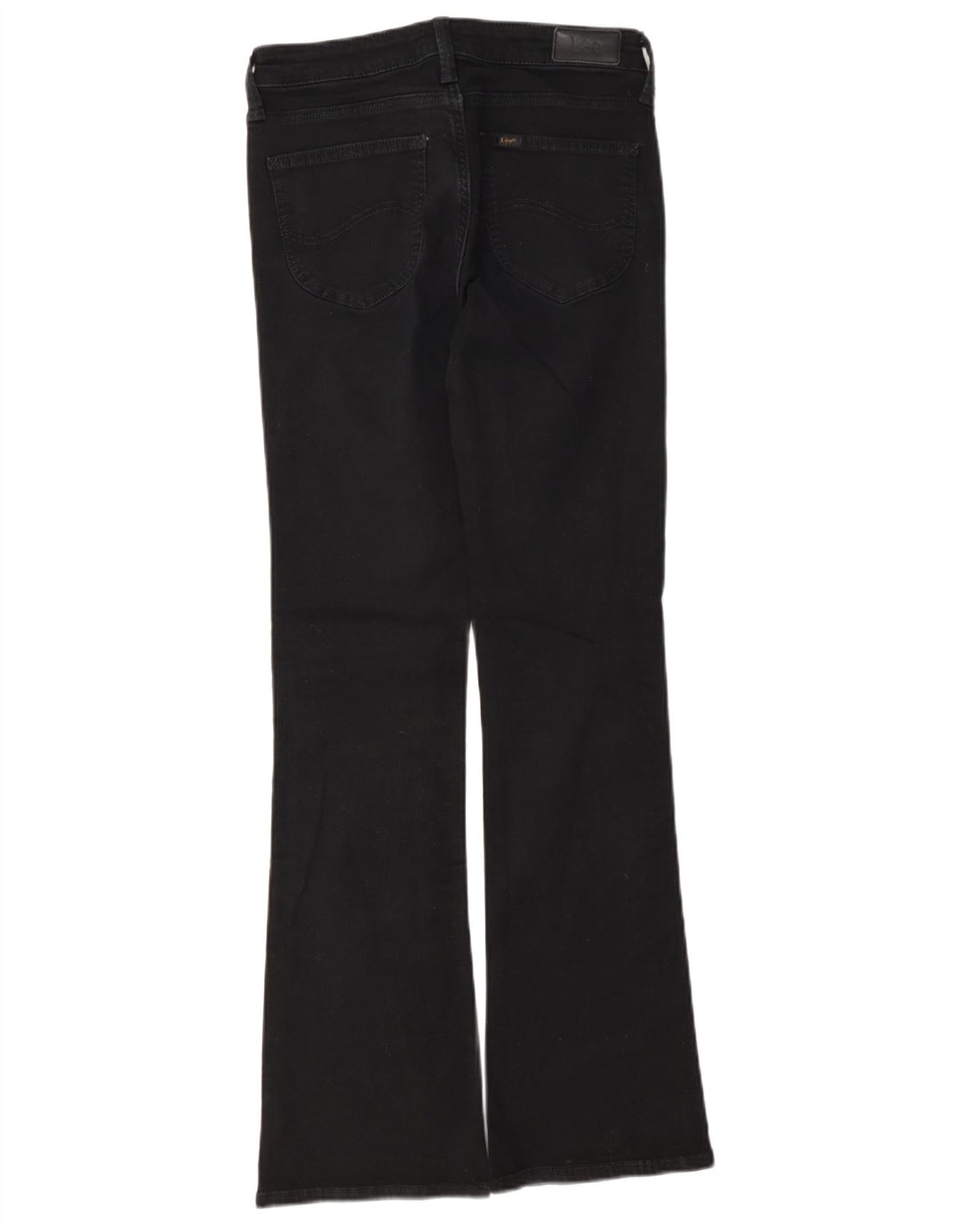 Lee Womens Hoxie Bootcut Jeans W28 L31 Μαύρο βαμβακερό