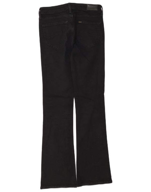 Lee Womens Hoxie Bootcut Jeans W28 L31 Μαύρο βαμβακερό