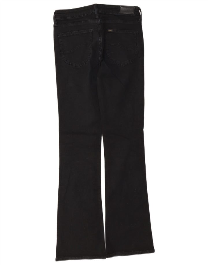 Lee Womens Hoxie Bootcut Jeans W28 L31 Μαύρο βαμβακερό