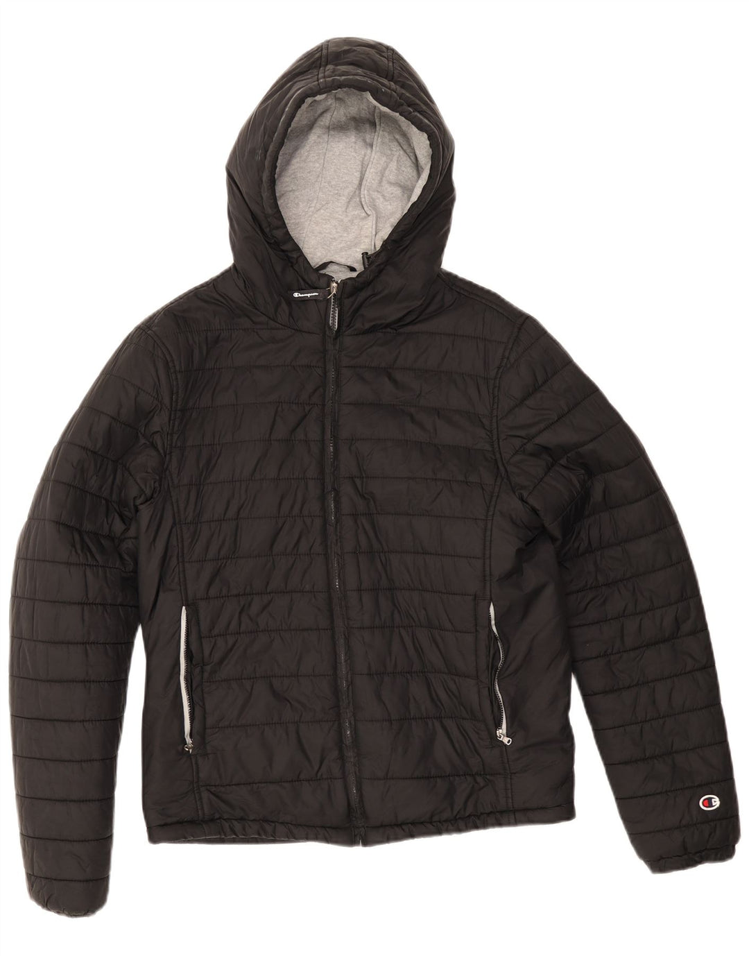 Champion Ανδρικό μπουφάν με κουκούλα UK 38 Medium Black Polyamide