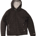 Champion Ανδρικό μπουφάν με κουκούλα UK 38 Medium Black Polyamide