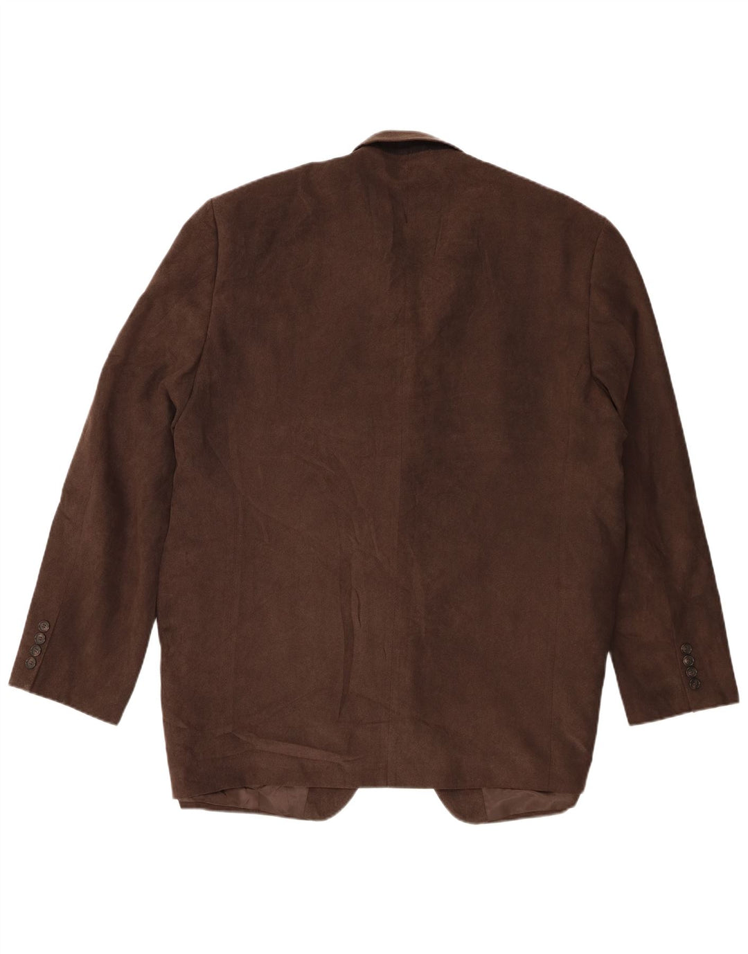 Marks & Spencer Ανδρικό σακάκι κοτλέ σλέιζερ UK 46 XL καφέ με 3 κουμπιά