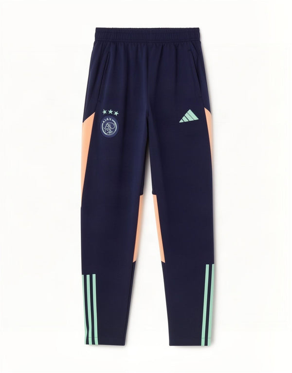 Adidas Ανδρικές φόρμες Ajax Amsterdam Παντελόνια Small Navy Blue Colourblock